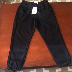 NWT Black Fabletics Sweatpants. Size M